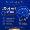Infografía de Selank 11 mg de NovaGex: mecanismo de acción y aplicaciones en investigación — imagen 3 de 5
