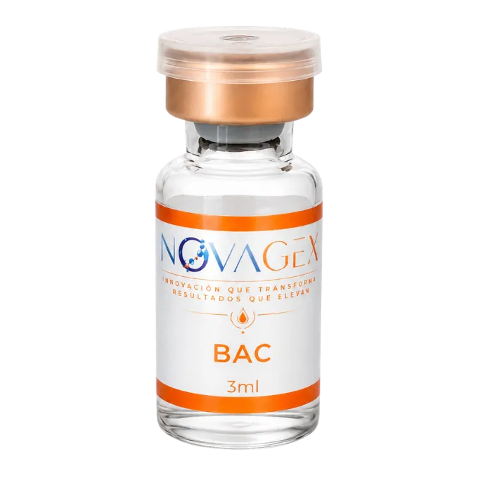 BAC — Agua Bacteriostática 3 ml