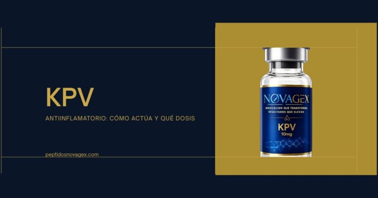 Vial de KPV liofilizado 10 mg de NovaGex
