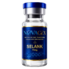 Vial de Selank 11 mg de NovaGex, péptido de investigación