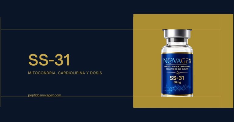 Vial de SS-31 liofilizado 50 mg de NovaGex