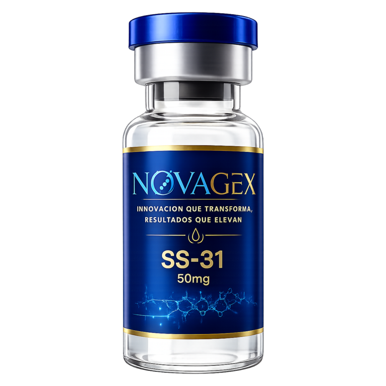 Vial de SS-31 50 mg de NovaGex, péptido de investigación